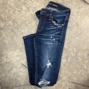 AE super stretch jegging size 0